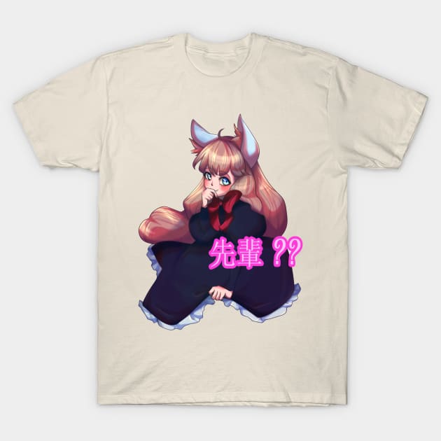 Neko chan T-Shirt by ponnyan